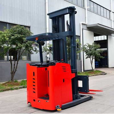 3 Way Electric Pallet Stacker For Narrow Aisle Warehouse 1000Kg 1500Kg