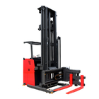1T 1.5T Electric 3 Way Pallet Stacker For Narrow Aisle