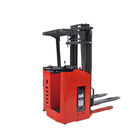 Stand On Full Electric Pallet Stacker Double Cylinder Lifting High Efficiency