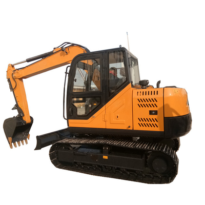 7.5 Ton Kubota Engine Mini Crawler Mounted Excavator strong power