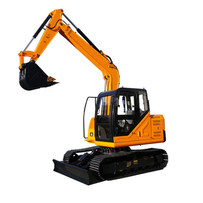 7.5 Ton Kubota Engine Mini Crawler Mounted Excavator strong power